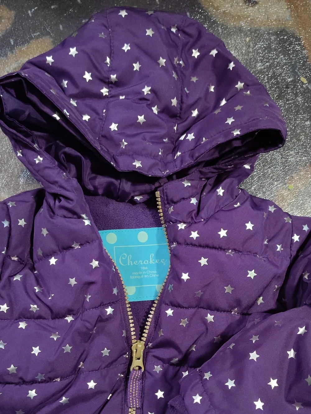 18m Jacket $25